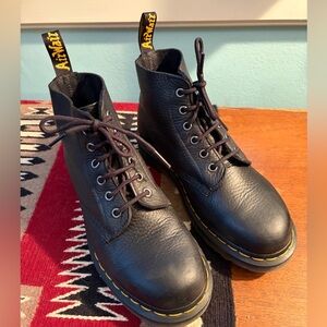 Dr Martens Ankle Boots Black Leather US Women’s 6